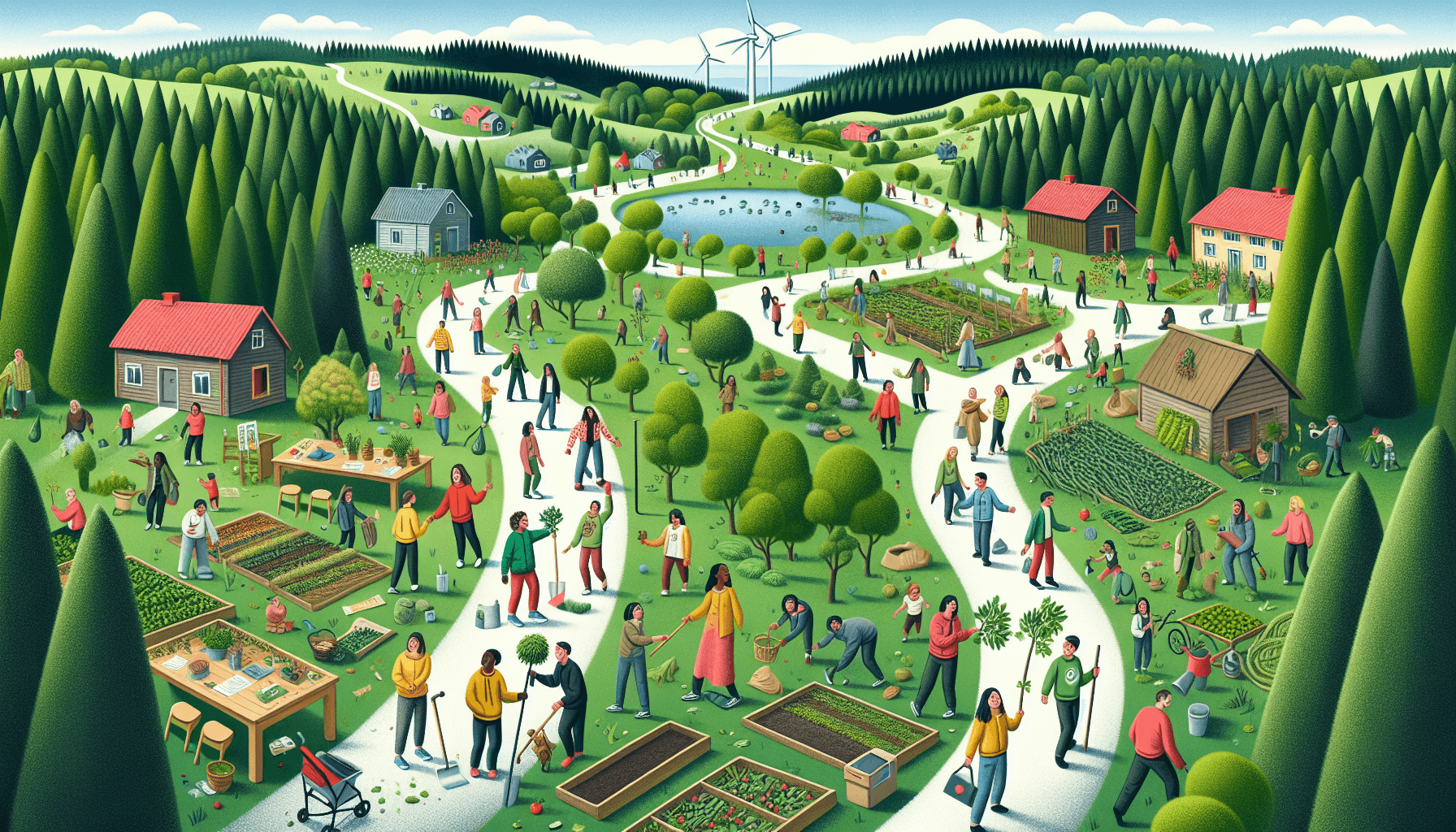 Eco-friendly community project
